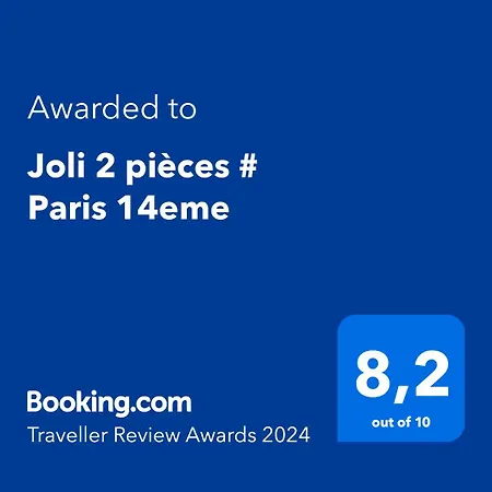 Apartment Joli 2 Pieces # 14eme